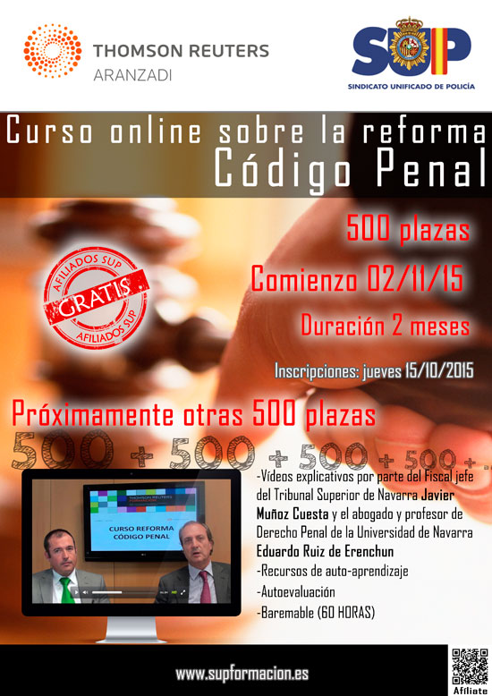 Curso sobre la Reforma del Código Penal